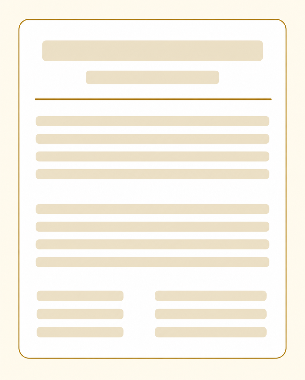 Project brief template preview